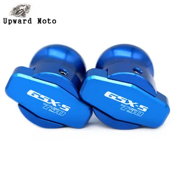 

For SUZUKI GSX-S750 GSX S750 GSX-S 750 GSXS750 2011-2018 motorcycles falling slider Brand New Swingarm Spools Slider Stand Scre