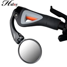 Hafny Flexible Bike Mirrors Clear Rear View Bicycle Mirror Handlebar End Back Eye Safety Mirror For Bicycle MTB Road Bike Mirror