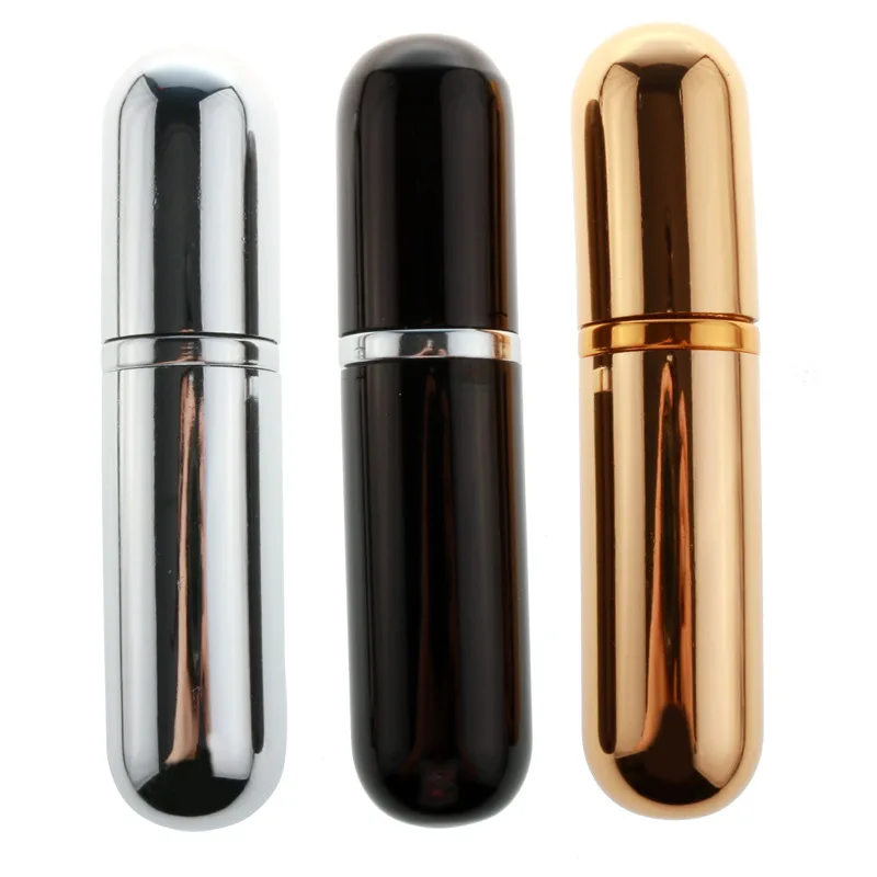 

Spray Pump Bottle Glossy Moisturizing Glass Liner Round Cosmetic Shoppe Trial Vial Atomizer Empty Perfume Refillable Bottle 10ML