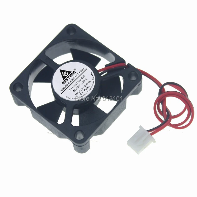 

20 Pieces Gdstime Brushless DC Cooling Fan 35x35x10mm 35mm 3510 12V Ball Bearing 2Pin