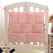 Назначение Wishdom 60*51 см Новая Детская кровать бампер детская кроватка висячая сумка для хранения мультяшная пеленка удобная детская кроватка набор