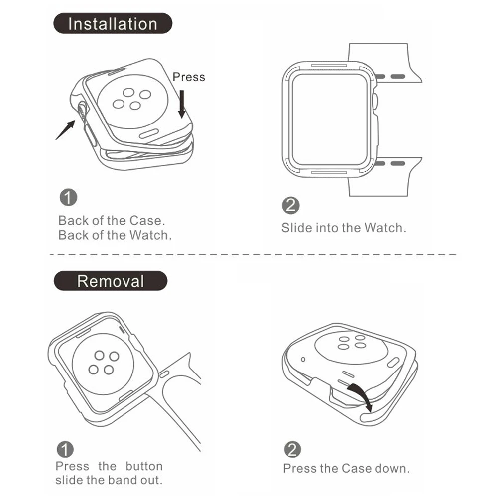 Мягкий силиконовый бампер чехол для Apple Watch Series 3 Чехлы iwatch3 watch 2 1 защитный чехол coque fundas 38 мм 42 мм