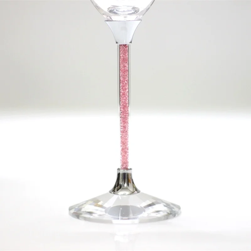 250 набор пластиковых бутылок для шампуней/кремов Свадебные очки розового цвета бокал для шампанского на ножке посуда подарки украшения
