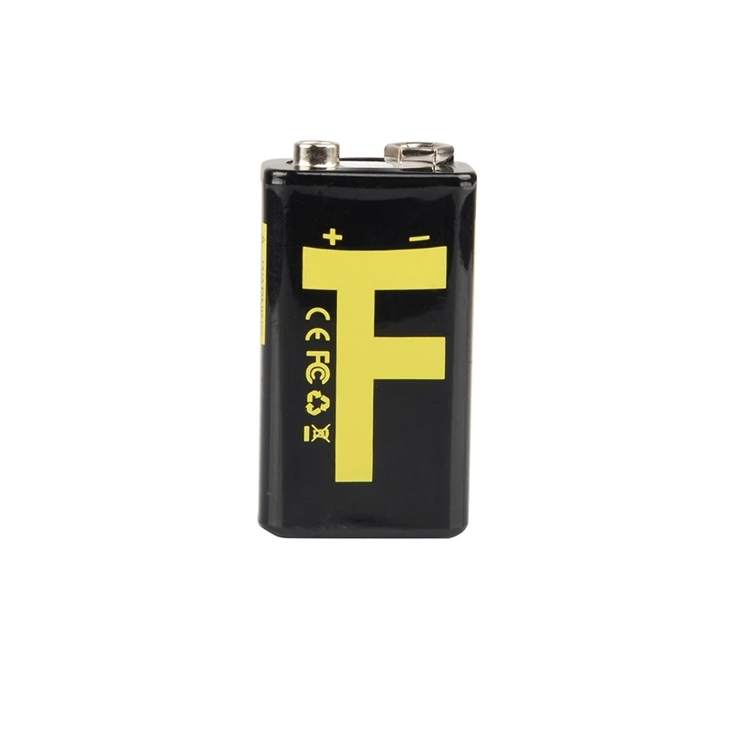 TrustFire 9V 650mAh перезаряжаемая литий-ионная батарея рация микрофоны батарея