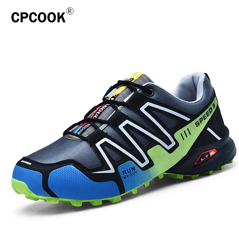 

2018 Waterproof Trekking Men Hiking Shoes Mountain Climbing Shoes Outdoor Male Hiking Boots Sports Sneakers Men Hunting Big39-48