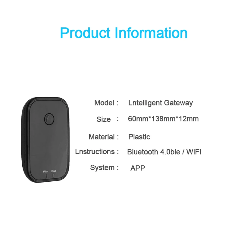 

Eseye Door Lock App Bluetooth Gateway For Bluetooth Lock Smart Electronic Door Lock Fingerprint Door Lock WIFI Adapter