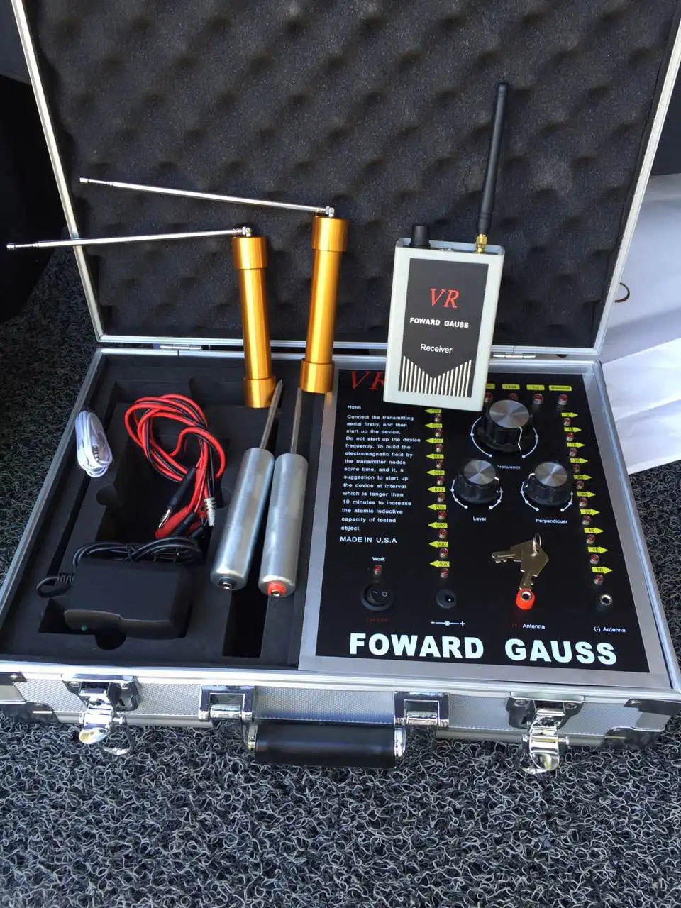 Free shipping Long range metal detector VR5000 FORWARD GAUSS ,Long