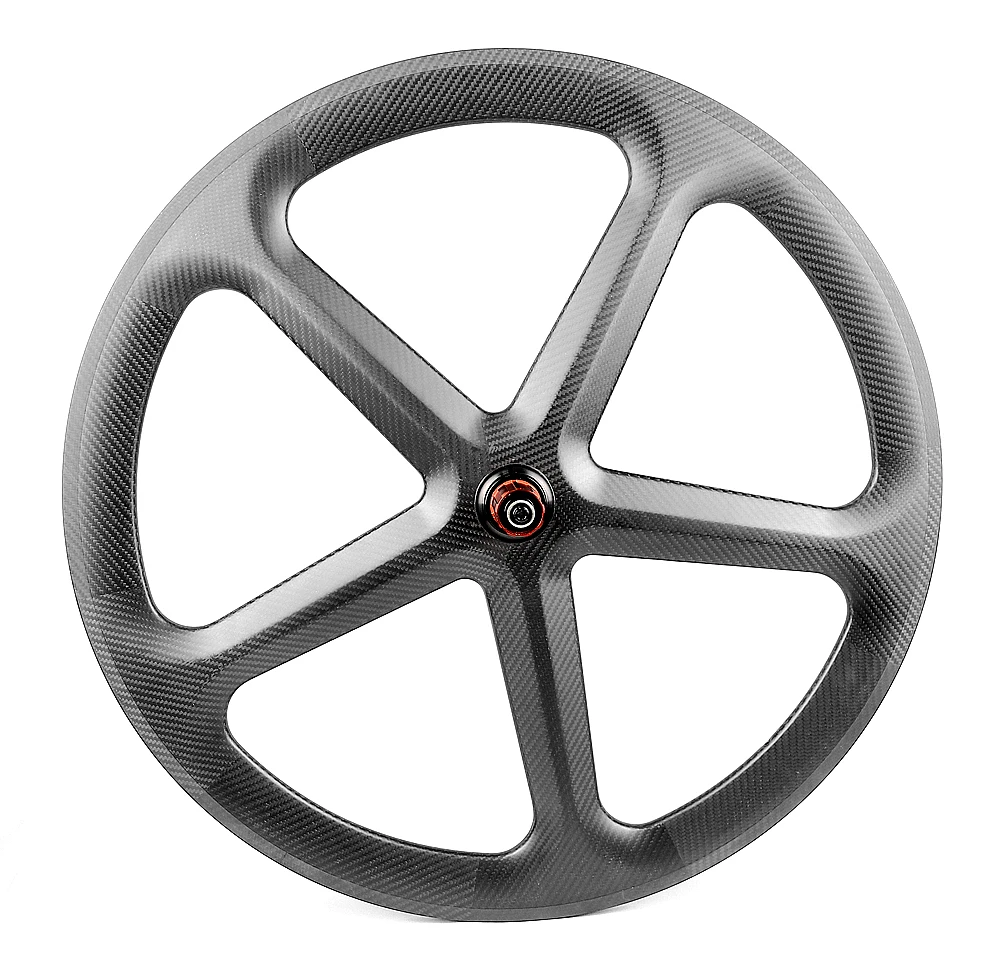 5 Raios Roda De Bicicleta De Estrada Carbono Traseiro Wheelset Cinco 5-raios-roda-de-bicicleta-de-estrada-carbono-traseiro-wheelset-cinco