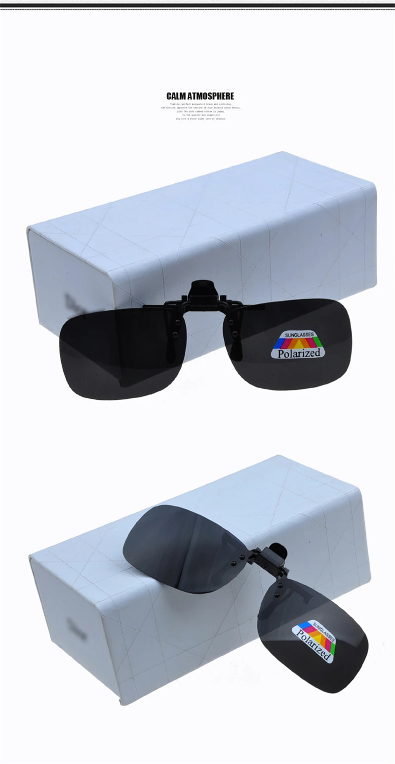 Поляризованные очки с клипсой для ночного видения для велосипедов, коробка с защитой от УФ-лучей, велосипедные очки для мужчин и женщин, велосипедные очки, спортивные солнцезащитные очки
