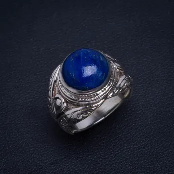 

Natural Lapis Lazuli Handmade Unique 925 Sterling Silver Ring 6.5 B1257