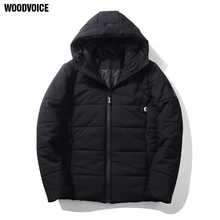 Brand Winter Jacket Men Warm Jacket Fashion Thick Parka Men’s Cotton-Padded Jacket Casual Handsome Hooded Coats Male Overcoat 26