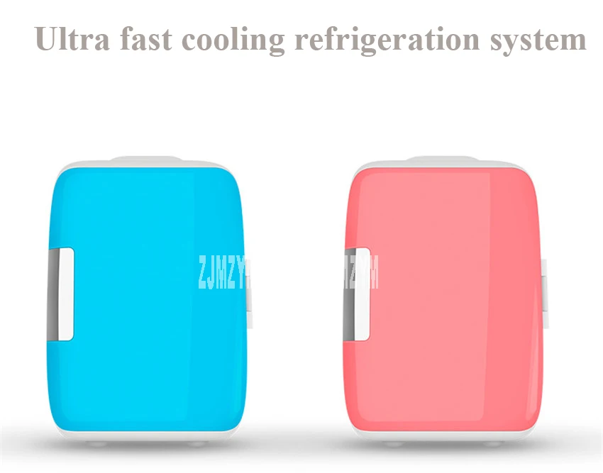 Портативный 5л Мини-Автомобильный холодильник, автомобильный домашний двойной 12 В, Многофункциональный Холодильник для спальни, дома, путешествий, маленький автомобильный холодильник
