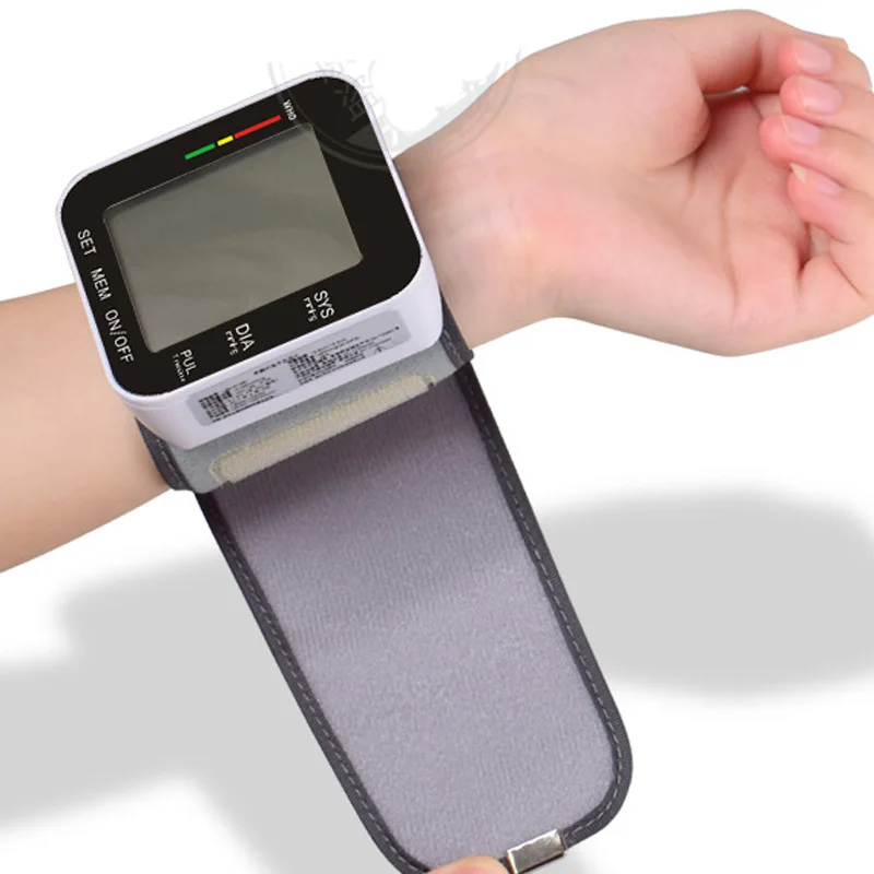 

Automatic Wrist Digital Blood Pressure Monitor Health Care Germany Chip Tonometer Meter for Measuring and Pulse Rate Hot Sale