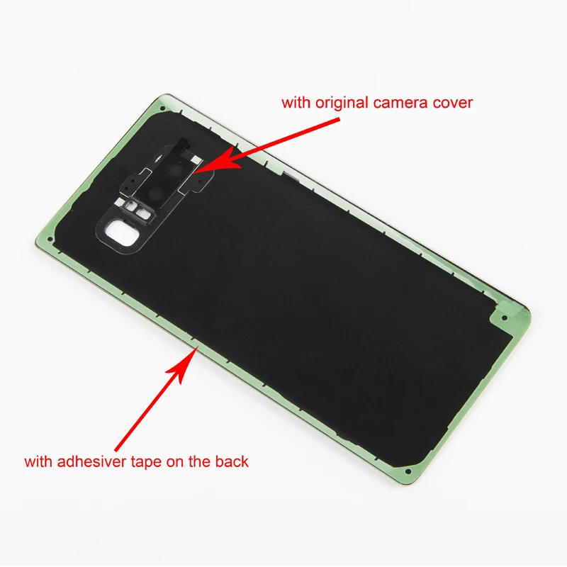 samsung Задняя крышка батареи стеклянный корпус для SAMAUNG Note8 Note 8 N9500 N9508 Note 8 N950F Телефон задняя крышка батареи