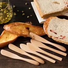 2 шт./компл. натуральная древесина дерево резцы шпателя масло нож Wonton пельменей Маска Деревянный Нож для сыра Daub посуда для выпечки