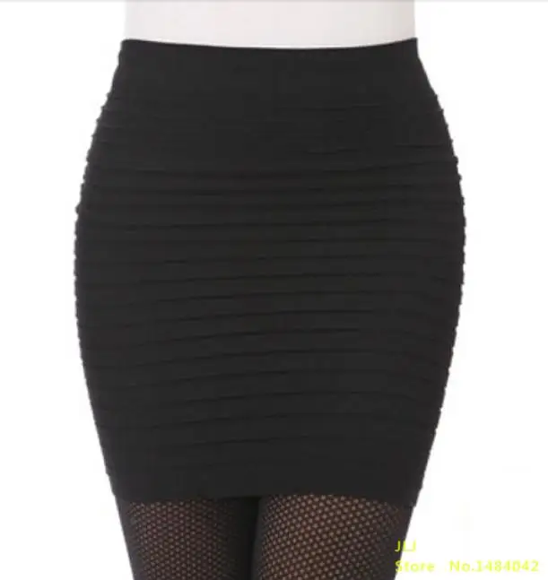 CUHAKCI сексуальные короткие юбки Новая модная летняя женская юбка с высокой талией ярких цветов плюс большая эластичная плиссированная юбка трапециевидная юбка