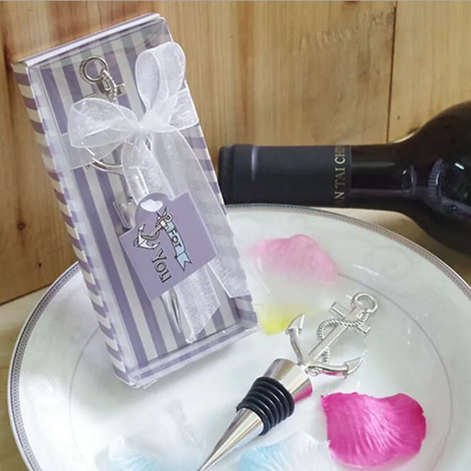 100pcs wedding favors and party supplies bottle stopper wedding wine