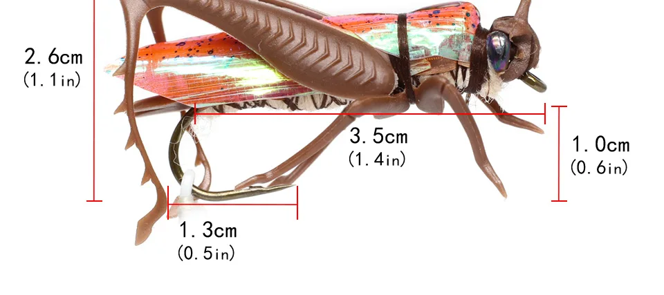 Кузнечик приманка мух сухая Муха Рыбалка мух набор реалистичный набор для завязывания мух для щуки радужной форели flyfishing