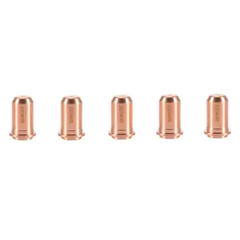

5pcs Copper Tellurium Plasma Cutting Cutter Tip Electrodes Nozzles