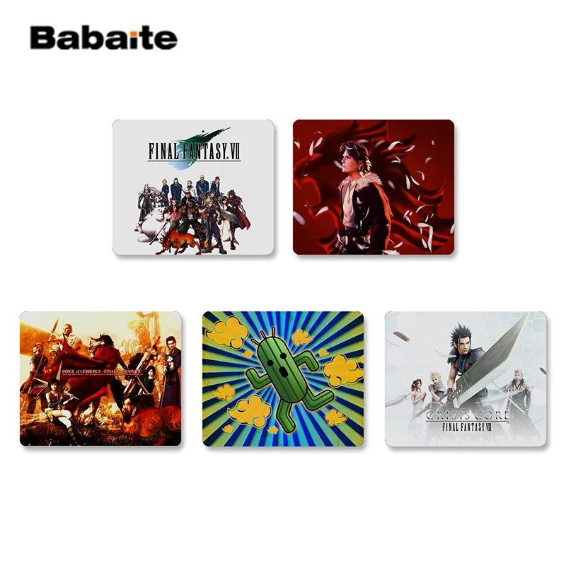 

Babaite Top Quality Final Fantasy VII Rubber Mouse Durable Desktop Mousepad Top Selling Wholesale Gaming Pad mouse
