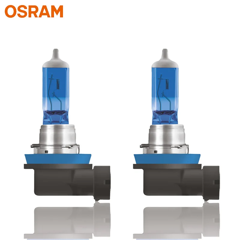 OSRAM Cool Blue Advance H11 12V 55W 5000K галогенный холодный синий белый ксеноновый автомобильный головной светильник автомобильный светильник 62211CBA(двойной