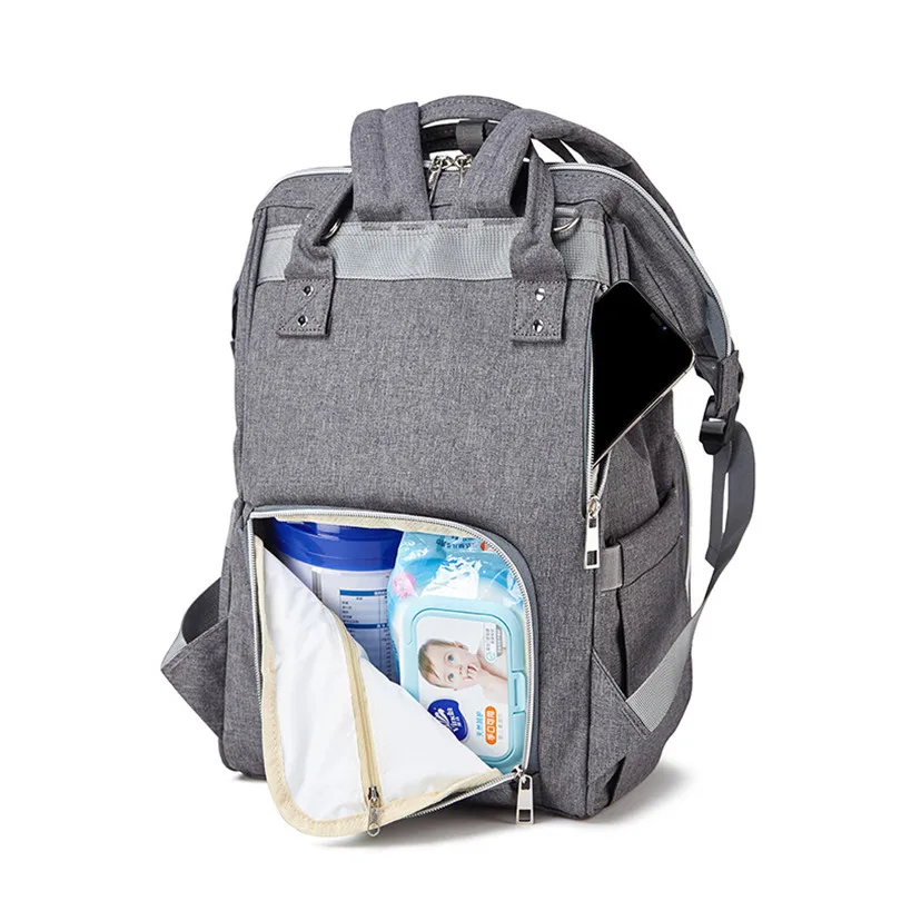 

2018 New Mummy Bag Fashion Wild Shoulder Bag Diaper Bag Maternal And Child Package Multi-function Large Capacity Mummy BagSZZ151