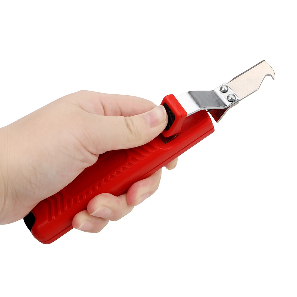 NICEYARD 8-28 мм Нож для зачистки проводов ПВХ кабель изоляции для зачистки резиновой ручкой для зачистки кабеля Регулируемая стойкость