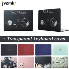 New Laptop Case For Apple MacBook Air Pro Retina 11 12 13 15 for mac book Pro 13.3 15.4 inch with Touch Bar+ Keyboard Cover
