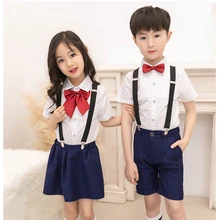 Г. детские летние школьные официальные костюмы, детский сад, хор, одежда для выступлений Детские костюмы на день, Бесплатные носки, галстук-бабочка
