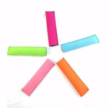 

1000pcs/lot Pop Ice Sleeves Freezer Pop Holders Popsicle Sleeves Summer Icy Block Lolly Cream Holder For Kids 15*4cm