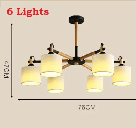 Современный светодиодный светильник-люстра s лампа для гостиной люстра светильник ing подвесной потолочный светильник современный деревянный светильник