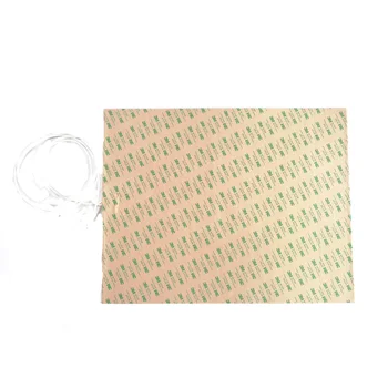 

120v 1700w 400*500*1.5mm Silicone heater for Kitchenware adhesive 1 side 1000mm lead wire come out from middel of 400mm side