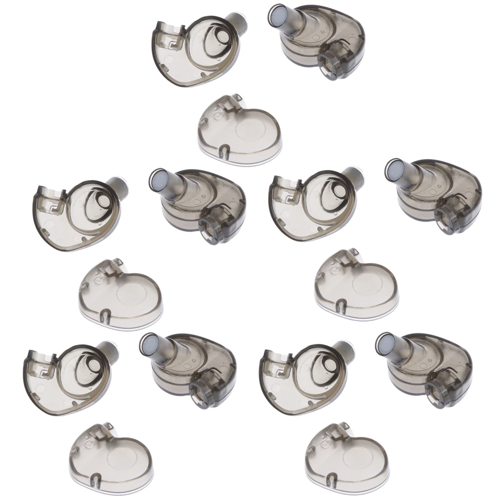 5Pairs DIY Repair Earphone Full Housing ( Back + Front ) Protective Cover for SE535 SE425 SE215 Headphone
