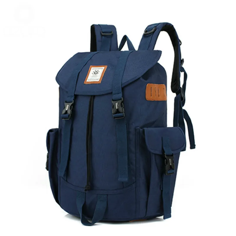 

2019 New men's travel bags large capacity travel laptop backpack bag fashion men's backpack vintage canvas backpack school bag