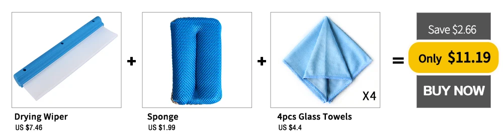 scraper sponge glass towel