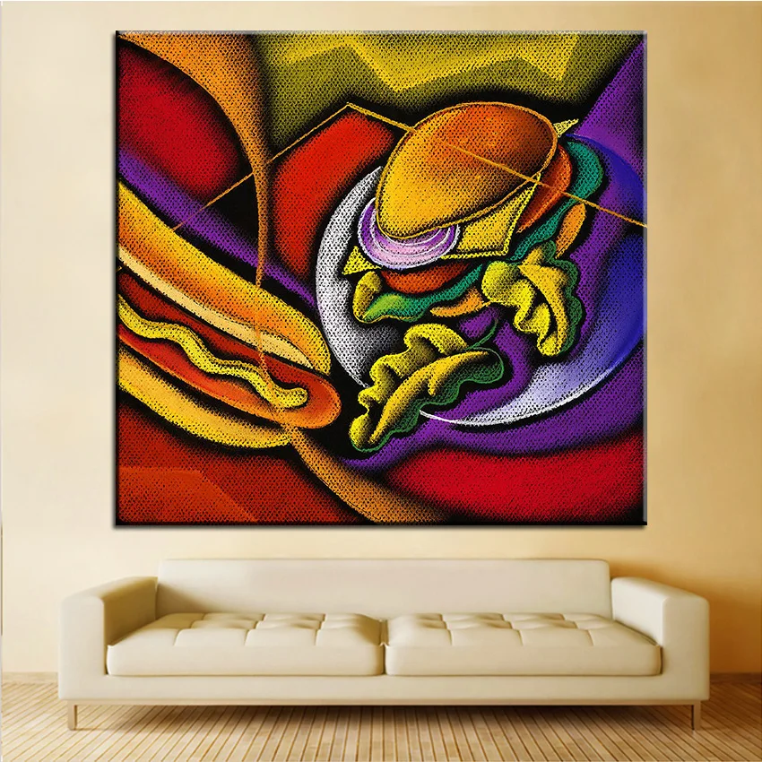 Large size Printing Oil Painting target Wall painting Home Decorative Wall Art Picture For