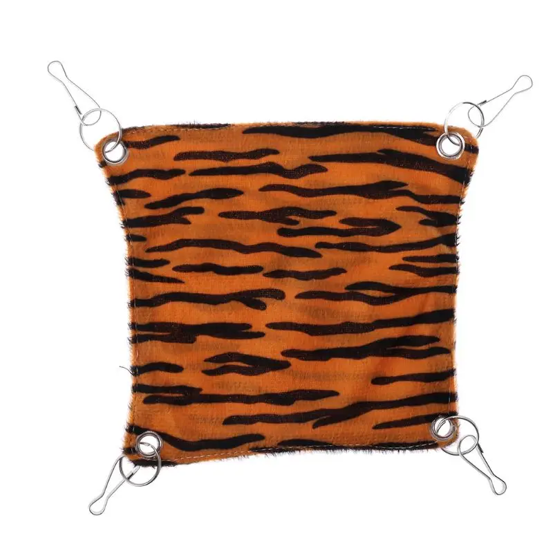 Tiger stripe Подвеска для хомяка коврик морская свинка Шиншилла клетка дом кроватка для домашних животных аксессуары S/M/L Размер - Цвет: Tiger stripe