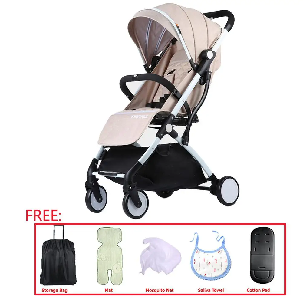 Kidlove Portable Mini Folding Umbrella Shape Outdoor Lying Sitting Stroller for Kids Baby Infant