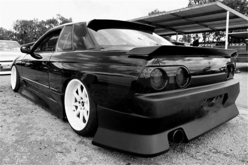 FRP OEM Style Rear Trunk Spoiler Wing For 1989-1994 Nissan Skyline R32 GTR GTS