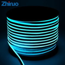 Neon LED Strip Flexible Aquarium Lighting Belt 12V Ice Blue SMD2835 Electric Sign Lights Waterproof Soft LED Flex Neon Light Neon LED Strip Flexible Aquarium Lighting Belt 12V Ice Blue SMD2835 Electric Sign Lights Waterproof Soft LED Flex Neon Light