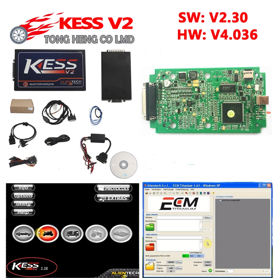 imágenes para Venta caliente V2.30 4.036 HW V4.036 MAESTRO KESS V2 OBD2 Gerente Tuning Kit No Token Limitación Titanio ECM Chip Tuning Herramienta de software imágenes para Venta caliente V2.30 4.036 HW V4.036 MAESTRO KESS V2 OBD2 Gerente Tuning Kit No Token Limitación Titanio ECM Chip Tuning Herramienta de software