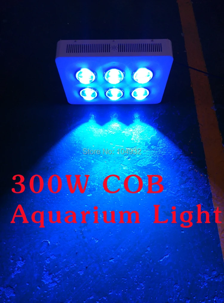 300 Вт G3 серии Pro 6*50 Вт удара свет аквариума высокой par (Королевский синий светодиод,) риф бак/коралловый риф свет 2 года гарантии