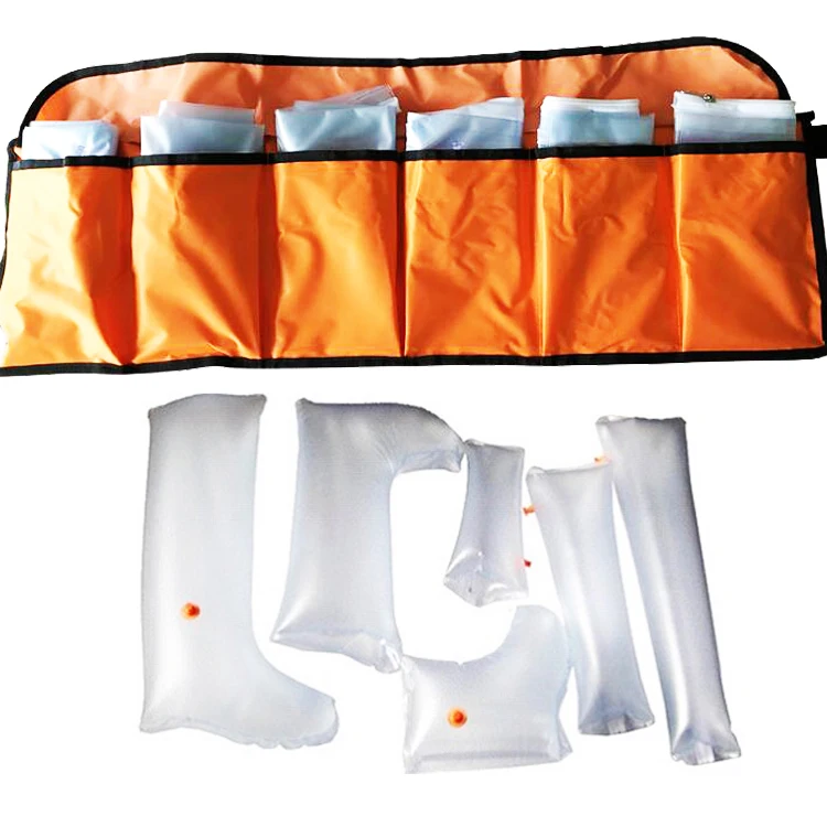 

workplace and outdoor PVC inflatable first aid air splints for emergency rescue guard