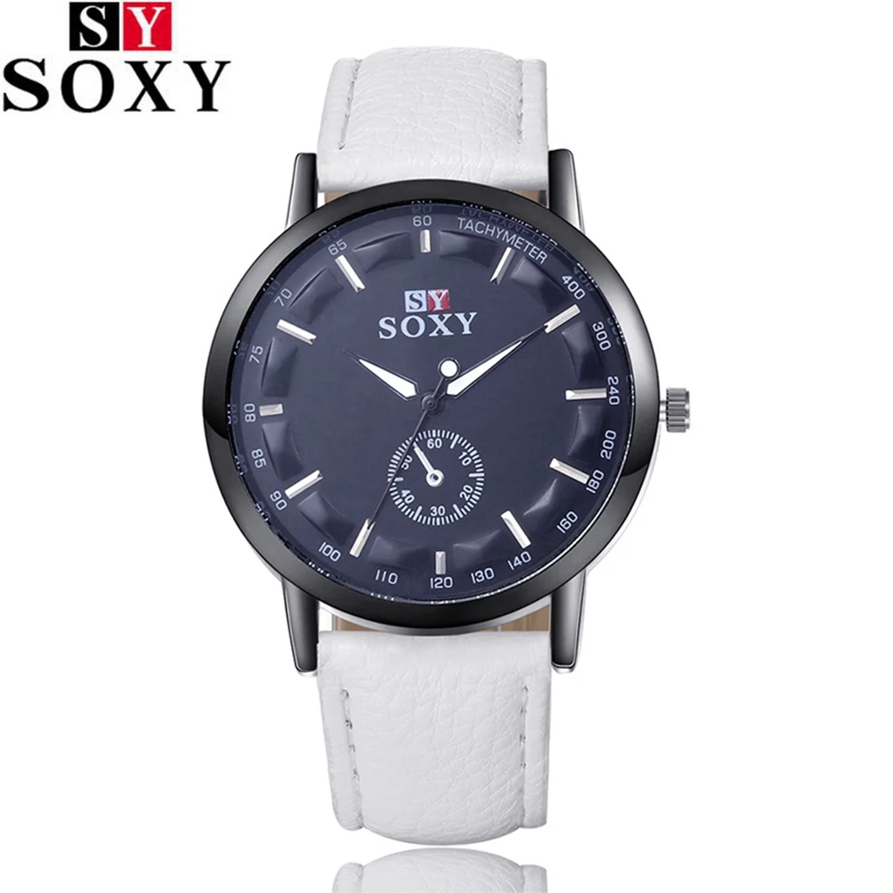 

SOXY Fashion Watches Men Women Quartz Watch Female Male Wristwatches Quartz-watch Relogio Masculino Feminino Montre Femme S0040