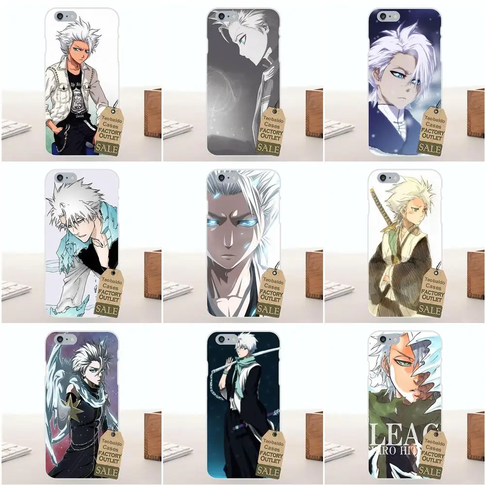 Рисунок из мягкой кожи Аниме Bleach Hitsugaya Toushirou для Huawei G7 G8 Honor 5A 5C 5X 6 6X 7 8 V8 Mate 9 P7 P8 P9 P10