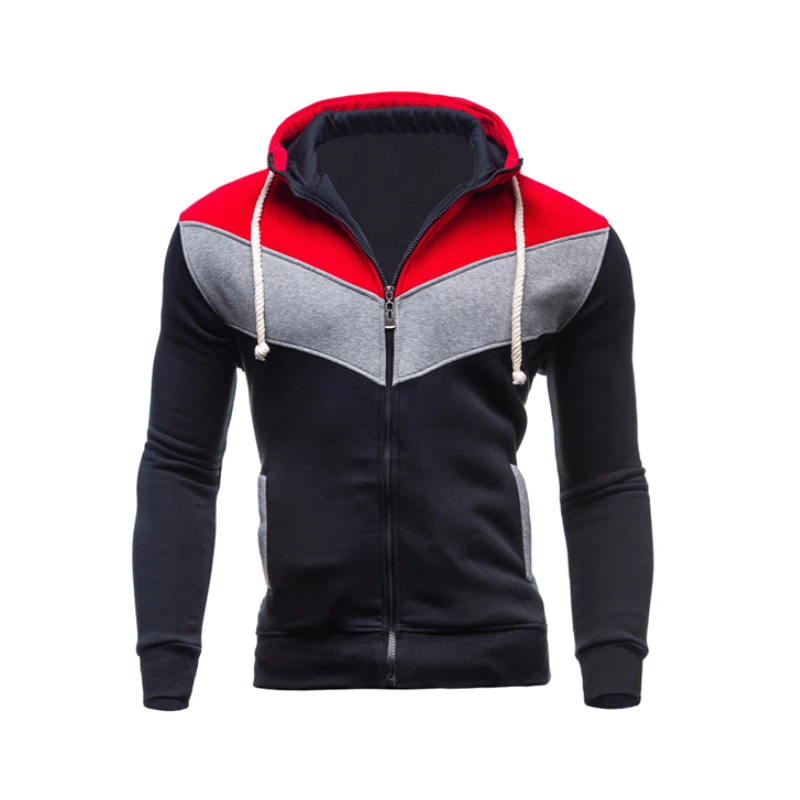 2018 New hot sale Hoodies Men Sudaderas Hombre Hip Hop Mens Brand Leisure Zipper Jacket Hoodie ...