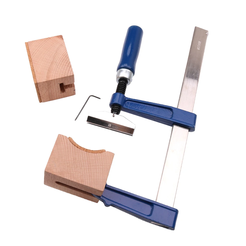 Metal Guitars Bass Fingerboard Frerboard Fret Press Tool With Wooden Block Wrench for Pressing Guitar Frets Luthier Tools