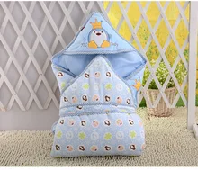 Buy 0-6month whiter Baby blanket wrap double layer fleece baby swaddle bebe envelope sleeping bag for newborns baby bedding blanket Free Shipping