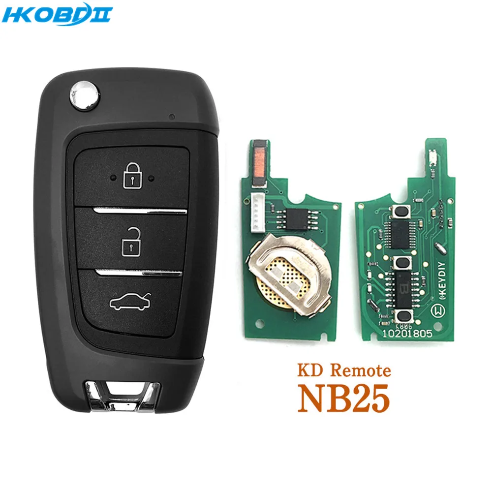 HKOBDII KEYDIY KD NB25 NB серии универсальный многофункциональный для KD900/MINI KD/URG200 Ключевые программист NB серии пульты дистанционного управления