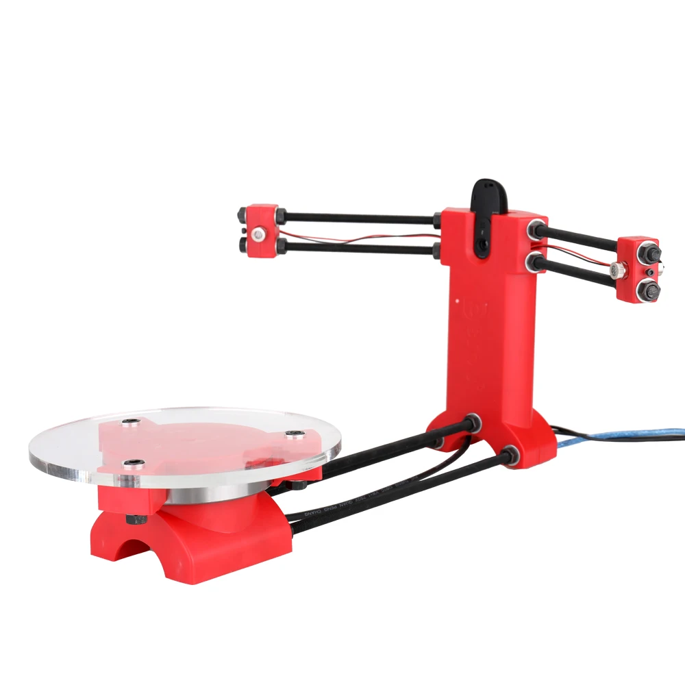 3D сканер DIY kit Reprap 3D с открытым исходным кодом портативный 3D сканер для 3d принтера Высокоточный Настольный Базовый комплект